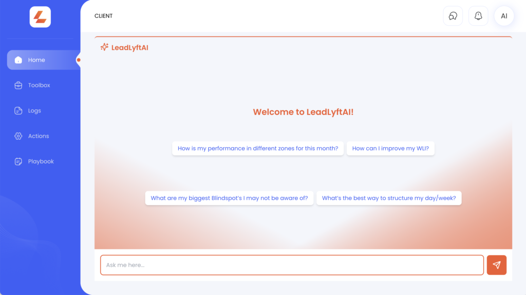 Leadlyft AI Insights Tool Behavioral AI Work - Life Integration